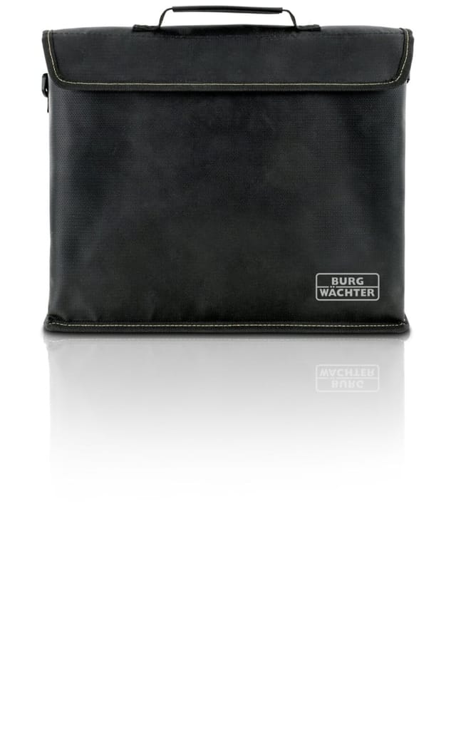 Burg-Wächter Feuerschutztasche Fire-Bag FB 500 Schwarz