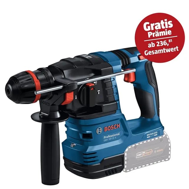 Bosch Professional Akku-Bohrhammer GBH 18V-22 X