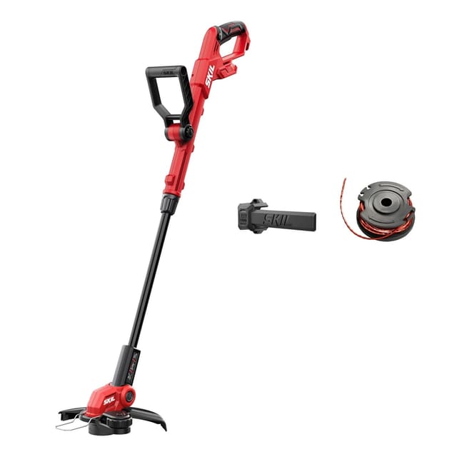 Skil Akku-Rasentrimmer 0241CA Bürstenlos Ohne 20 V Akku & Ladegerät 30 cm