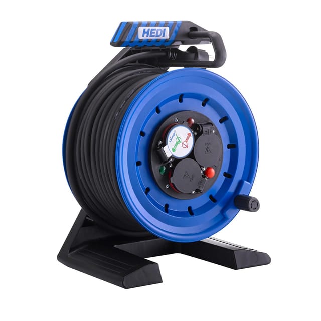 HEDI Kabeltrommel Generation 7 Companion K7A25NTF 25 m Blau