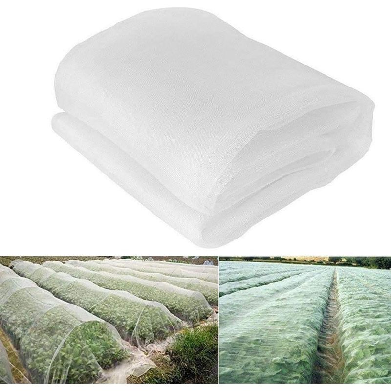 Insektennetz – Feinmaschenweite 0,6 Mm – Für Gewächshäuser, Gärten, Pflanzen, Obst, Blumen – 2,5 M X 50 M