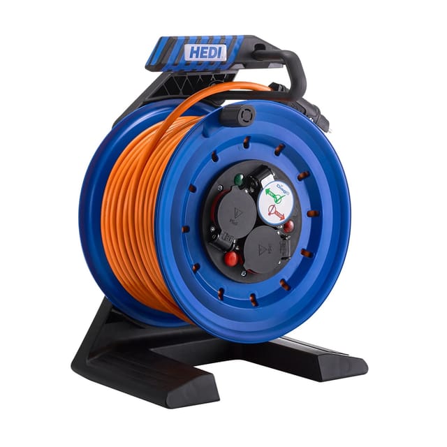 HEDI Kabeltrommel Generation 7 Companion K7A40QTF 40 m Blau