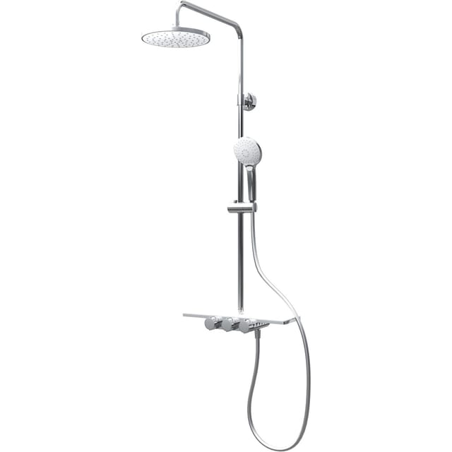 Schulte Duschsystem Rain III Modern mit Ablage