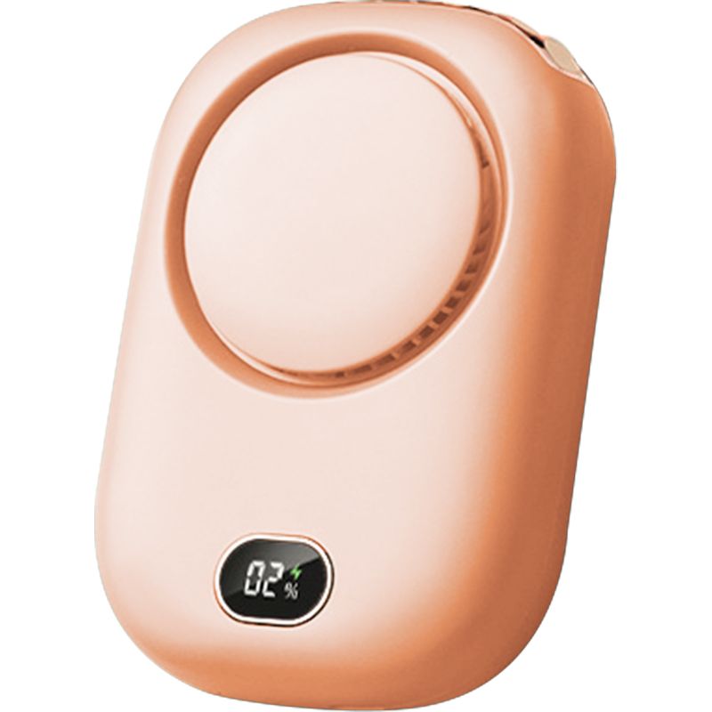 Nackenventilator – 2000 Mah – 3 Geschwindigkeitsstufen – Usb-aufladbar – Freihändig Tragbar – Weiß, Rosa, Grün