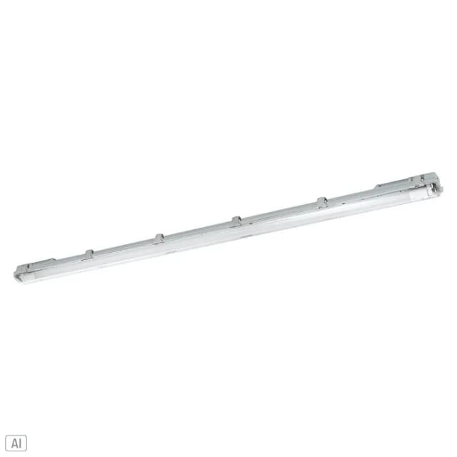 Eglo LED-Feuchtraumleuchte Basic Plus 1-flammig 156 cm Grau