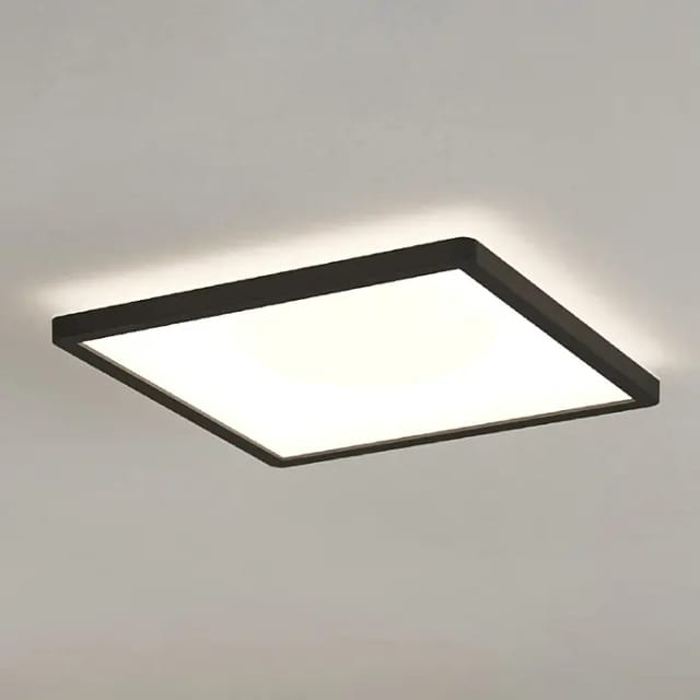 Eglo LED-Deckenleuchte Expert Minerario 29 cm x 29 cm Schwarz