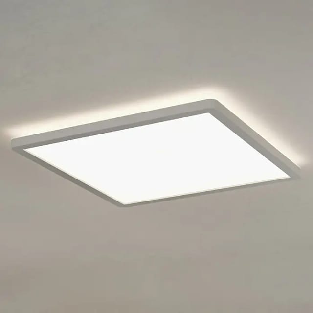 Eglo LED-Deckenleuchte Expert Minerario 39 cm x 39 cm Weiß