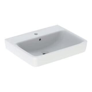 Geberit Waschbecken Renova Plan 60 cm x 48 cm Weiß