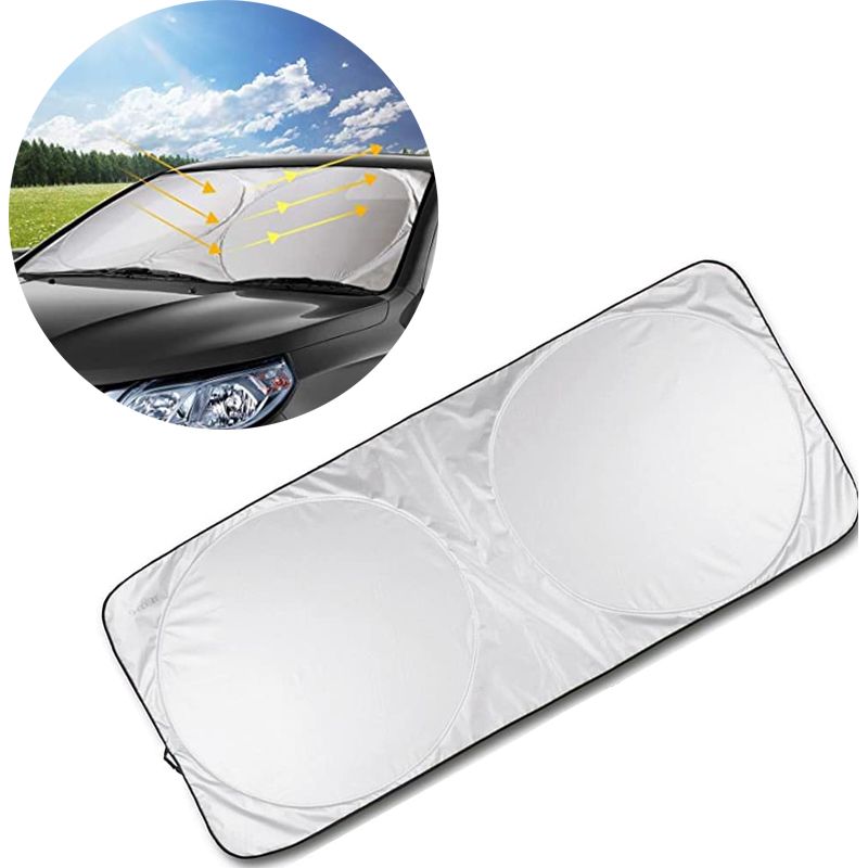 Windschutzscheiben-sonnenschirm – 150 X 70 Cm – Uv- Und Hitzeschutz – Für Autos – 1 Stück