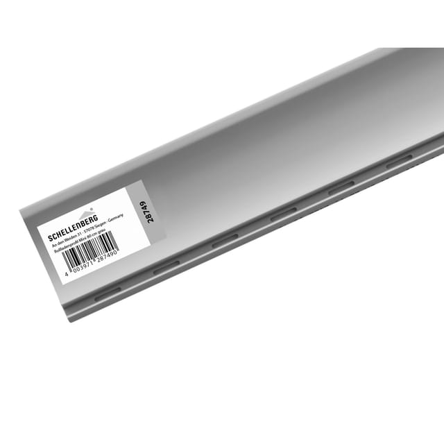 Schellenberg Rollladenlamelle Mini Kunststoff 80 cm x 3,7 cm Grau