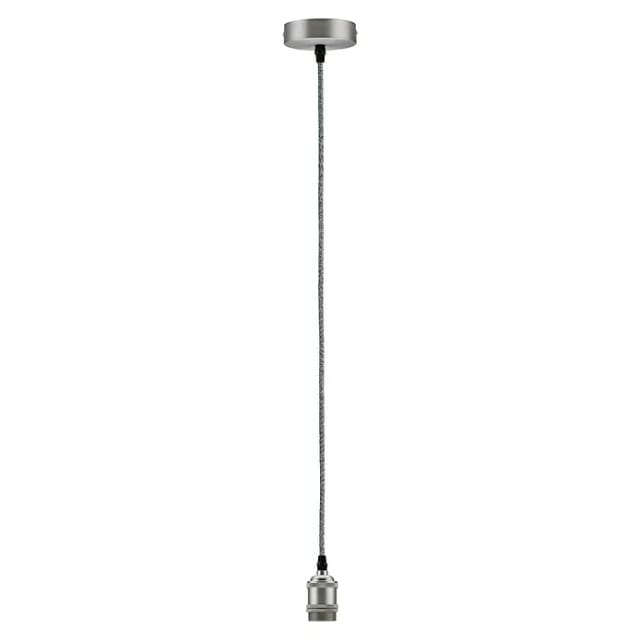 Paulmann Pendelleuchten Neordic Eldar E27 max. 1 x 20 W Grau-Nickel gebürstet