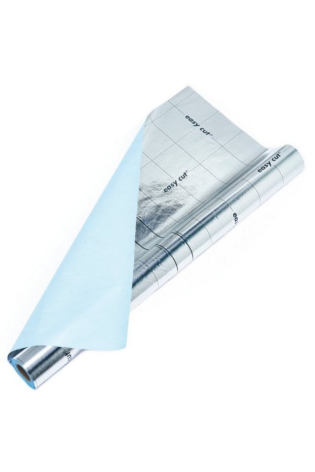 Egger Dampfbremse Aqua+ Aluflex Laminatunterlagsfolie mit Vliesbeschichtung