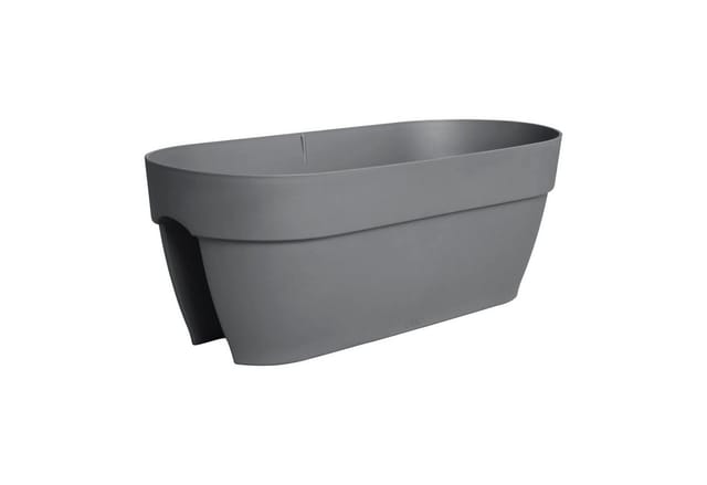 Elho Blumenkasten Flower Bridge Vibia Campana 26 cm x 59 cm x 22 cm Anthrazit