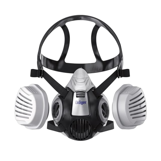 Dräger Halbmaske X-plore 3300 Handwerkerset Inkl. P3-R-Filter Gr. M
