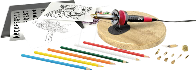 Weller Brandmalerei-Set Projekt 28-teilig