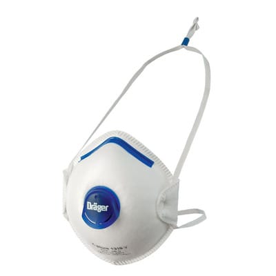 Dräger Staubmaske X-plore 1310 V FFP1 mit Ventil 10 Stück Weiß