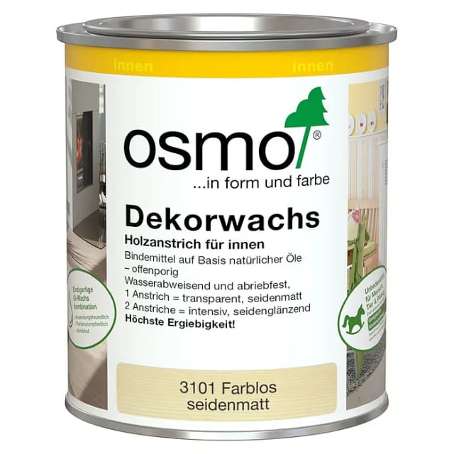 Osmo Dekorwachs Transparent Farblos 750 ml