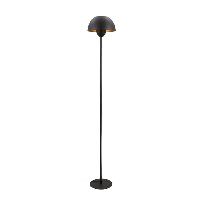 Brilo Stehleuchte Gryde Fußtaster Schwarz 25 cm x 155,5 cm