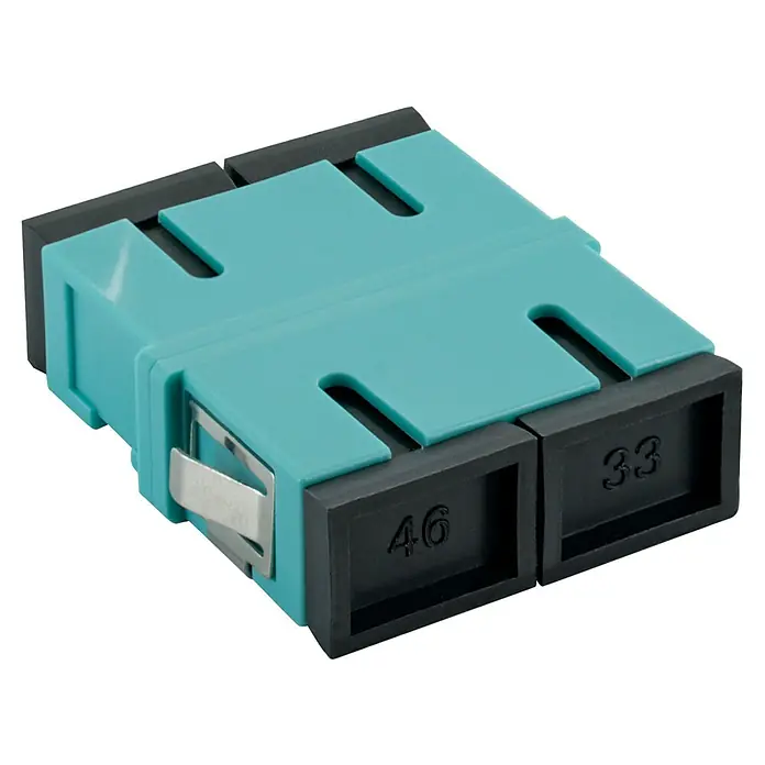 Schwaiger Adapter Glasfaser SC Duplex o. Flagge