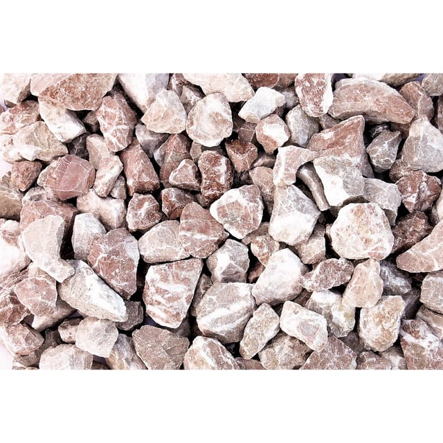 Marmorsplitt Creme-Rot 16 - 32 mm 1000 kg Big-Bag
