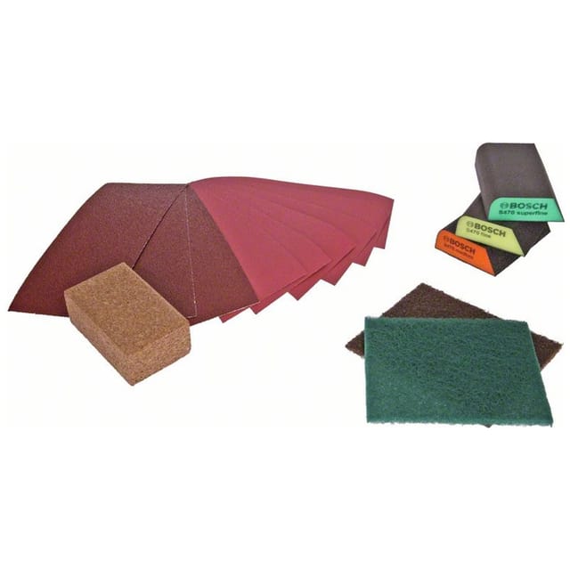Bosch DIY Handschleif-Set Projekt-Box 15-teilig