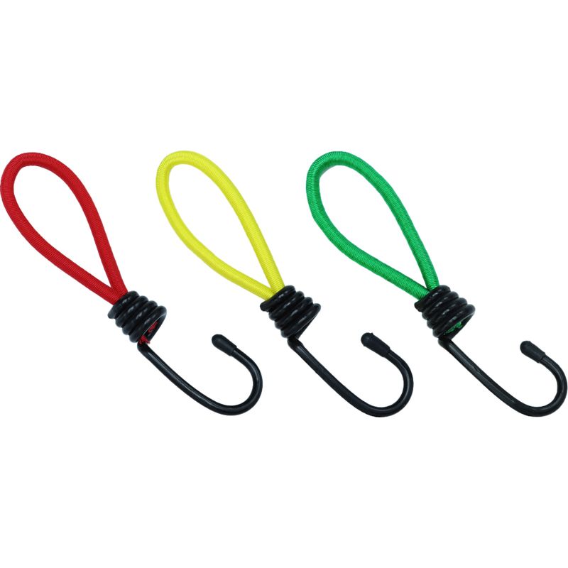 Elastisches Zeltseil Mit Haken – Verstellbare Befestigung Für Den Außenbereich – 10 Stück