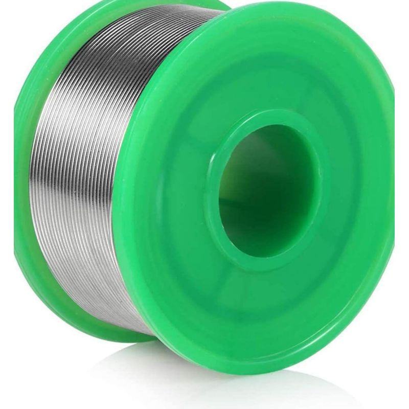 Bleifreier Lötdraht – Harzkern – Durchmesser 0,8 Mm – Schmelzpunkt 227 °c – Für Elektrische Lötarbeiten – 50 G