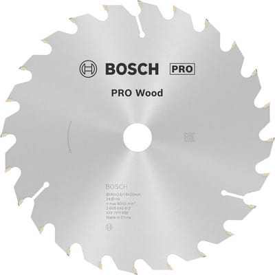Bosch Hartmetall Kreissägeblatt 190 mm x 20 mm x 2,6 mm