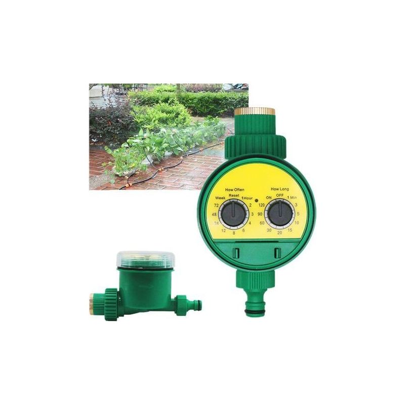 Bewässerungsuhr – Automatische Elektronische Steuerung Für Gartenschläuche – Für Garten, Gewächshaus, Gemüsebeet, Rasen – 1 Stück