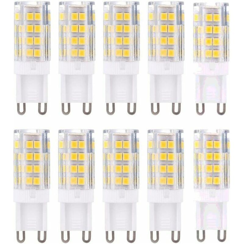 G9 Led-lampe – 5 W – 3000 K – 420 Lm – Nicht Dimmbar – Entspricht 40 W Halogen – 10er-packung