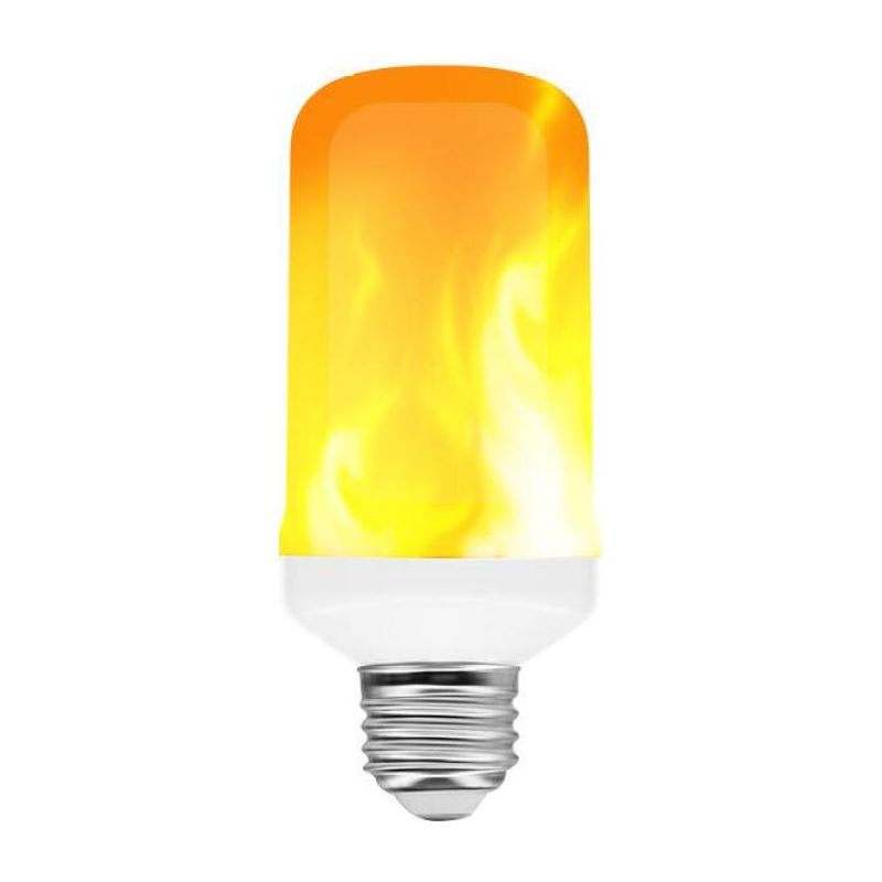 Led-flammenbirne – 9 W – E27-sockel – Flackernder Flammeneffekt – Für Die Innen- Und Außendekoration – 1 Stück