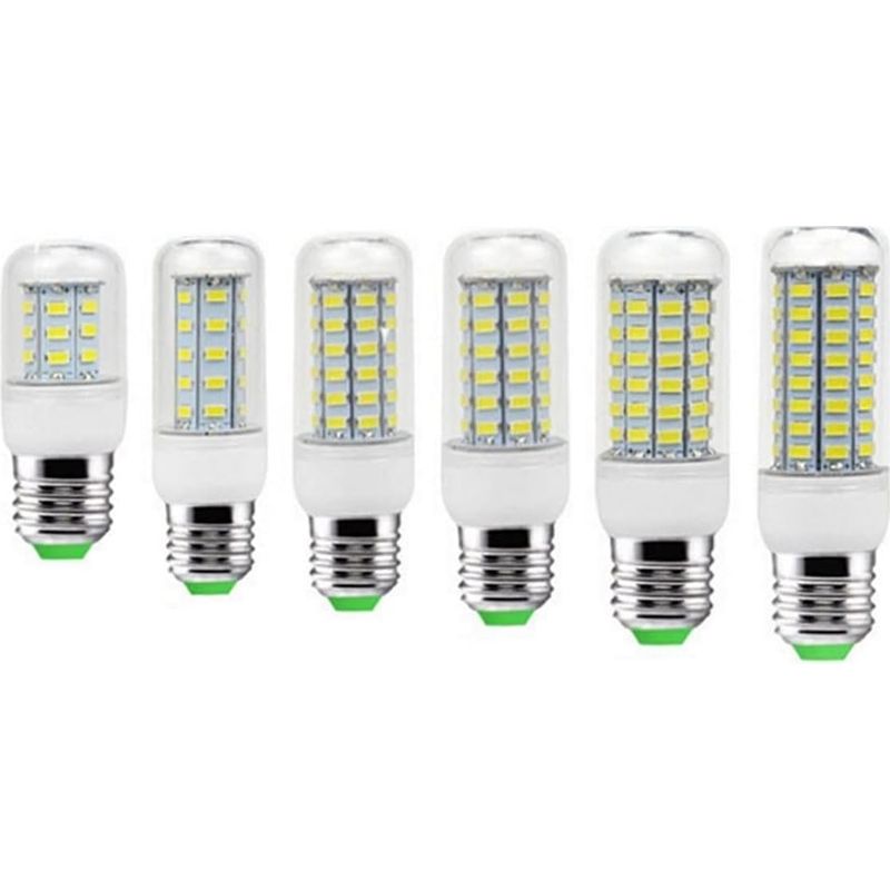 Led-lampe – E27 – 7 W – 12 W – 15 W – 20 W – 25 W – Maiskolbenform – Smd5730 – 24 Bis 72 Leds – Für Kühlschrank, Deckenleuchte, Ventilator