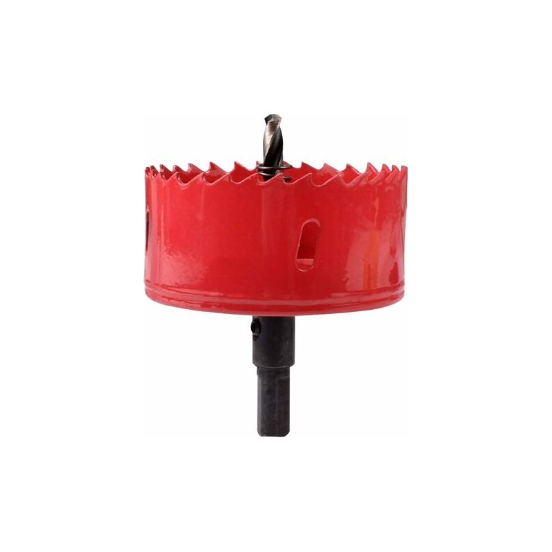 Lochsäge – 85 Mm – Bimetall M42 Hss – Für Eisen, Aluminium, Holz, Gips, Kunststoffrohre, Faserplatten – 1 Stück