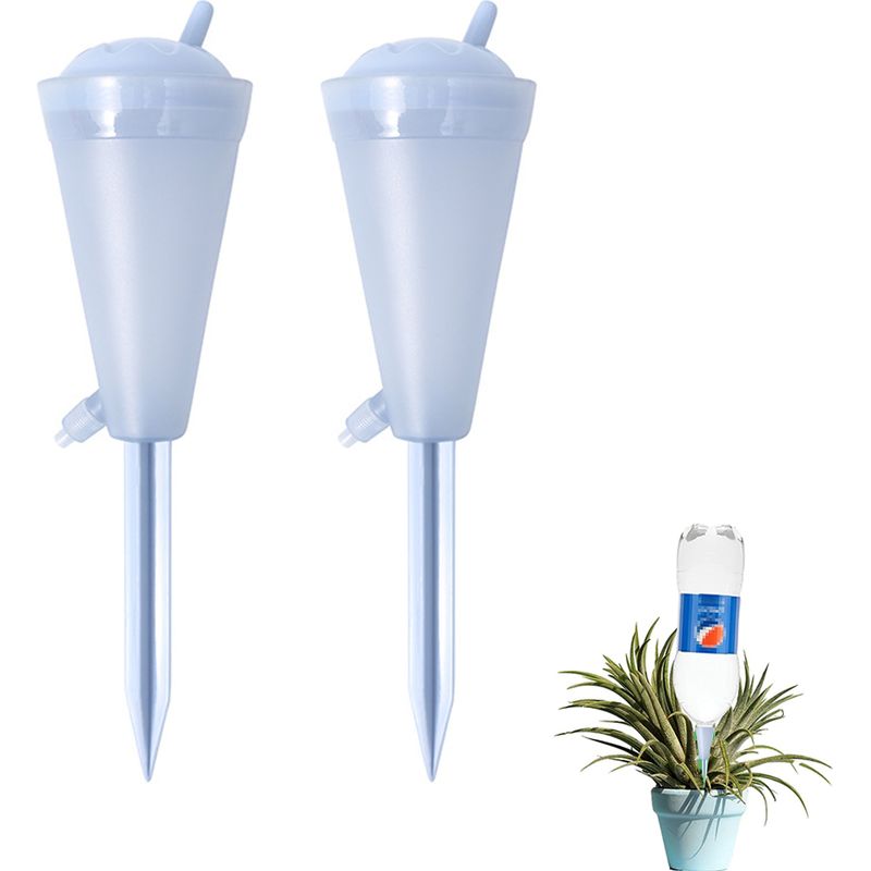 Automatische Gießkanne – Tropfgießkanne Für Zimmerpflanzen – Einstellbare Durchflussrate 0–60 S/tropfen – Bewässerung Für 1 Bis 15 Tage – 2er-pack