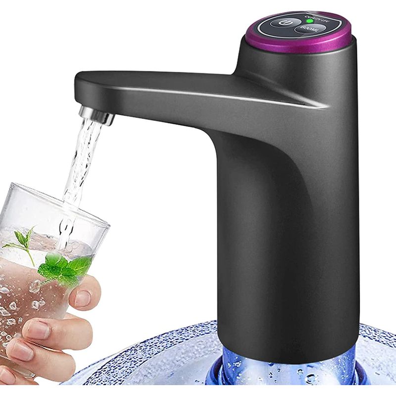 Elektrische Flaschenpumpe – Usb-aufladbar – Geeignet Für Flaschen Von 2 Bis 6 Gallonen – 3,8 W – Tragbar – 1 Stück
