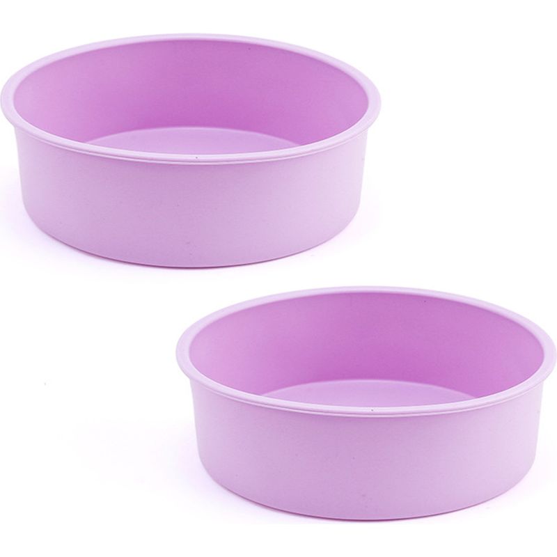 Runde Silikon-brotform – 20 Cm – Für Kuchen Und Gebäck – 2er-set