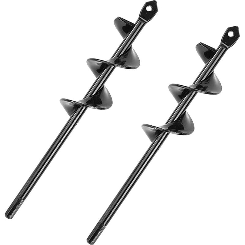 Erdbohrer – 4,1 X 22,9 Cm – 9,5 Mm Sechskantbasis – Rutschfest – Zum Pflanzen Und Säen – 2er-pack