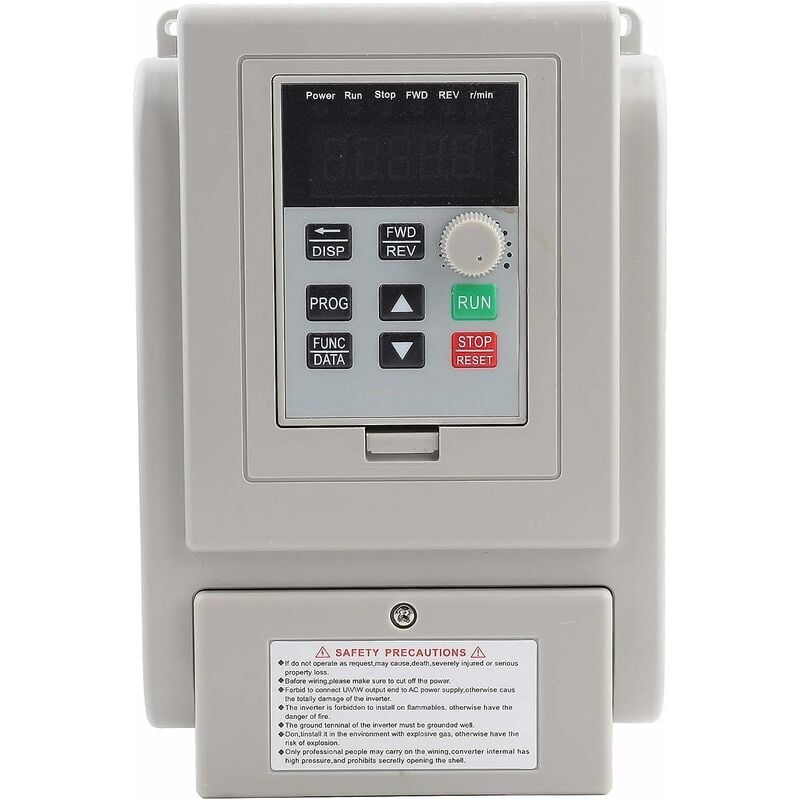 Frequenzumrichter – Einphaseneingang 220 V – Dreiphasenausgang – Für 1,5-kw-motor – At2-1500x
