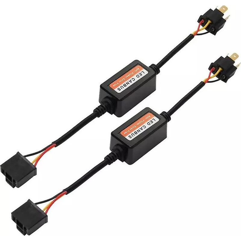 Canbus H7 Decoder - Lastwiderstände Für Led-scheinwerfer - Kompatibel Mit Dem Canbus-system - 2 Stück
