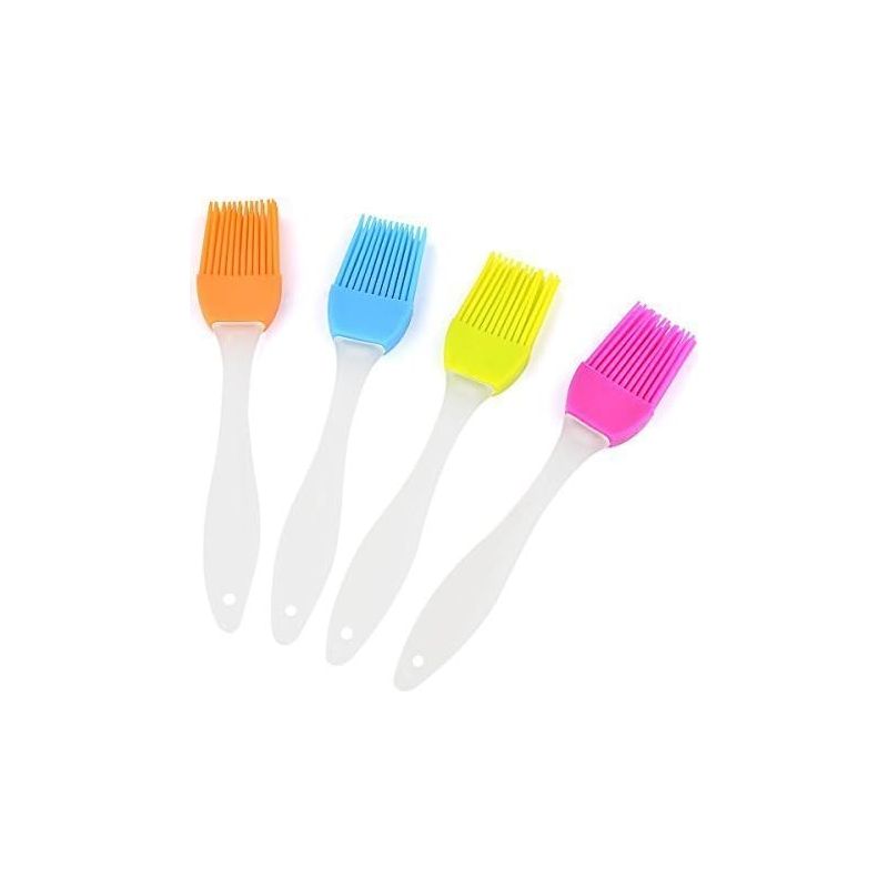 Silikon-backpinsel – Hitzebeständig Bis 230 °c – Bpa-frei – Spülmaschinenfest – 4er-set