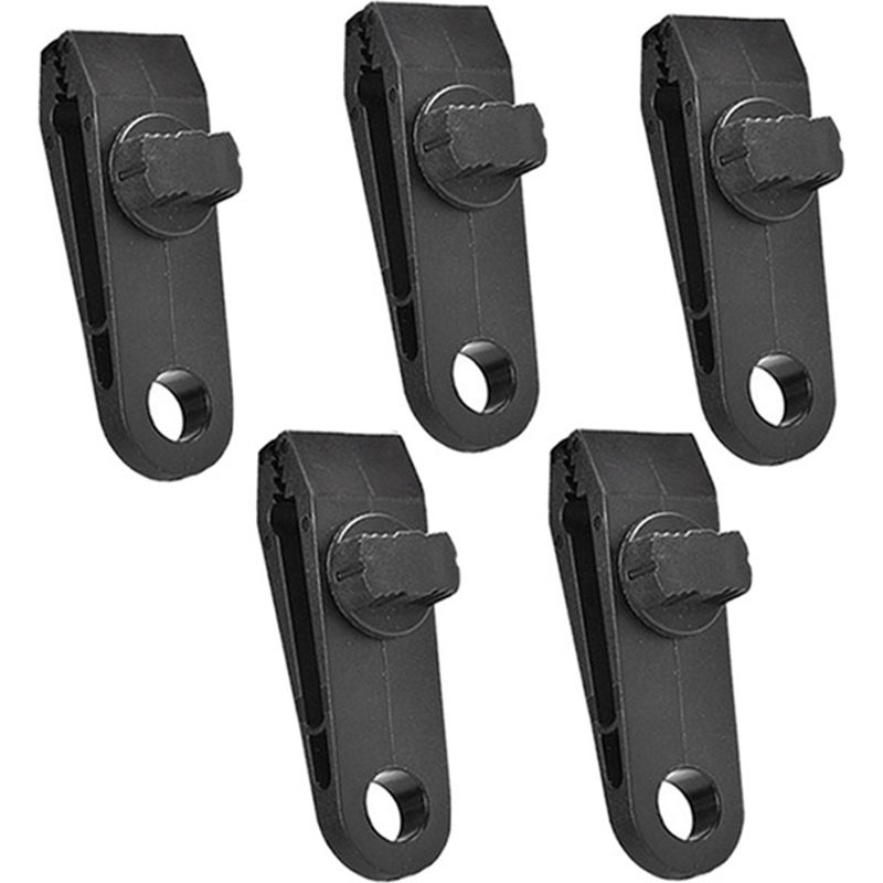 Zeltclips – Windfeste Befestigung Für Planen Und Segeltuch – Aus Strapazierfähigem Nylon – Für Camping Und Provisorische Unterkünfte – 12er-packung