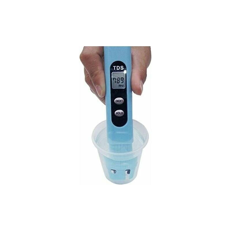 Digitales Tds-messgerät – Messbereich 0 Bis 9990 Ppm – Genauigkeit ±2 % – Atc-funktion – Für Meerwasserpools Und Aquarien – 1 Stück