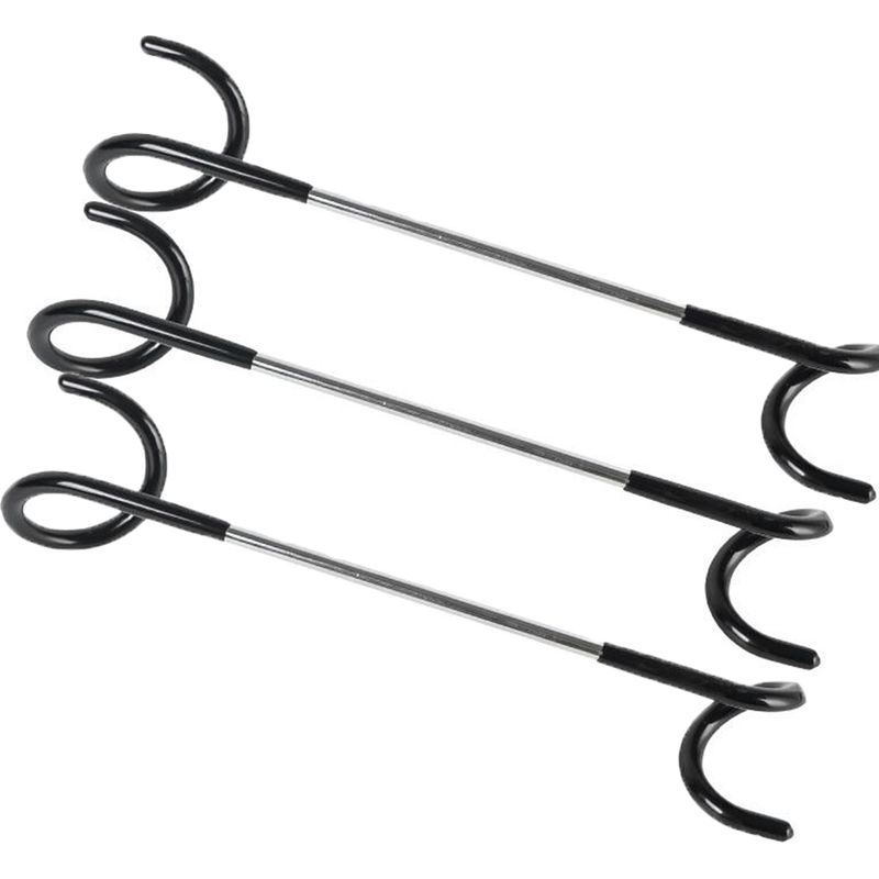 Laternenhalter - Doppelseitiger S-förmiger Haken - Für Zeltstangen Bis 32 Mm - 3 Stück