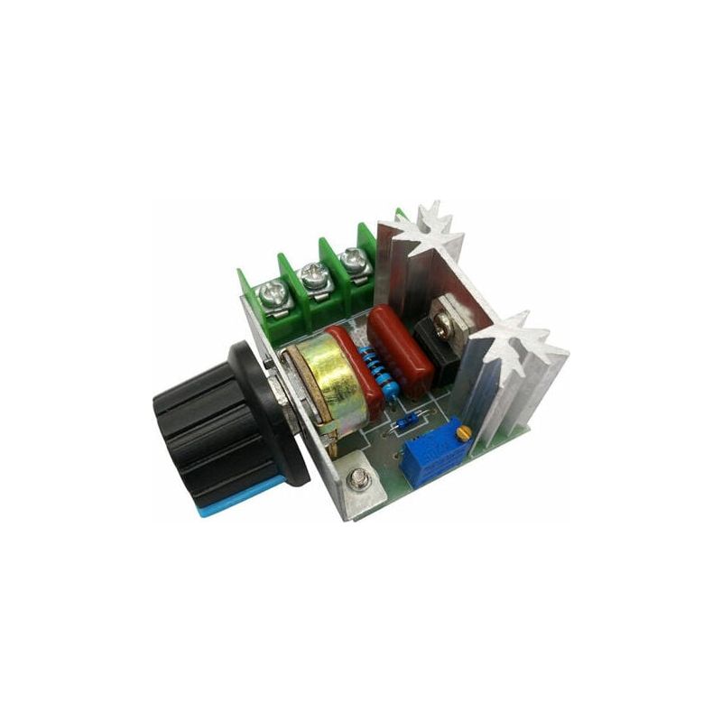 Drehzahlreglermodul Für Wechselstrommotoren – 2000 W – Einstellbarer Spannungsbereich 50 Bis 220 V – Für Einphasenmotoren – 1 Stück
