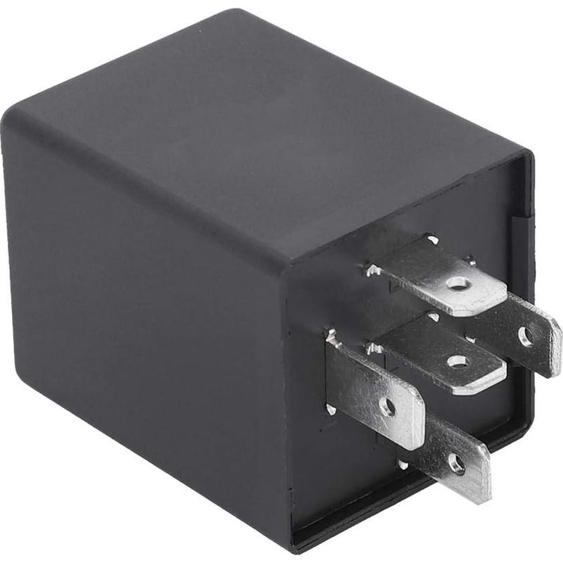 Led-blinkerrelais – 12 V/24 V – Einstellbare Blinkfrequenz – Für Autos Und Motorräder – 3 Pins – 1 Stück
