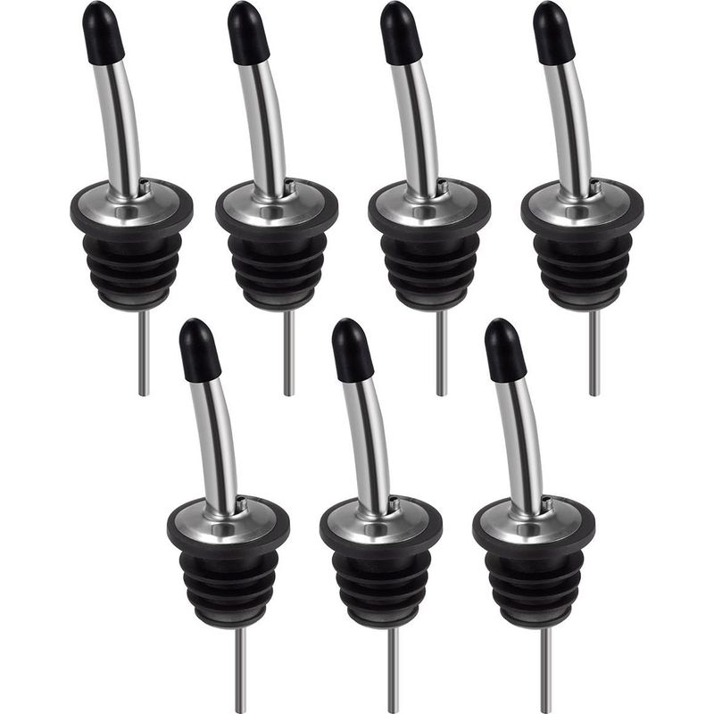 Weinflaschenverschlüsse – Edelstahl – 7er-set – Geeignet Für Wein-, Öl- Und Essigflaschen