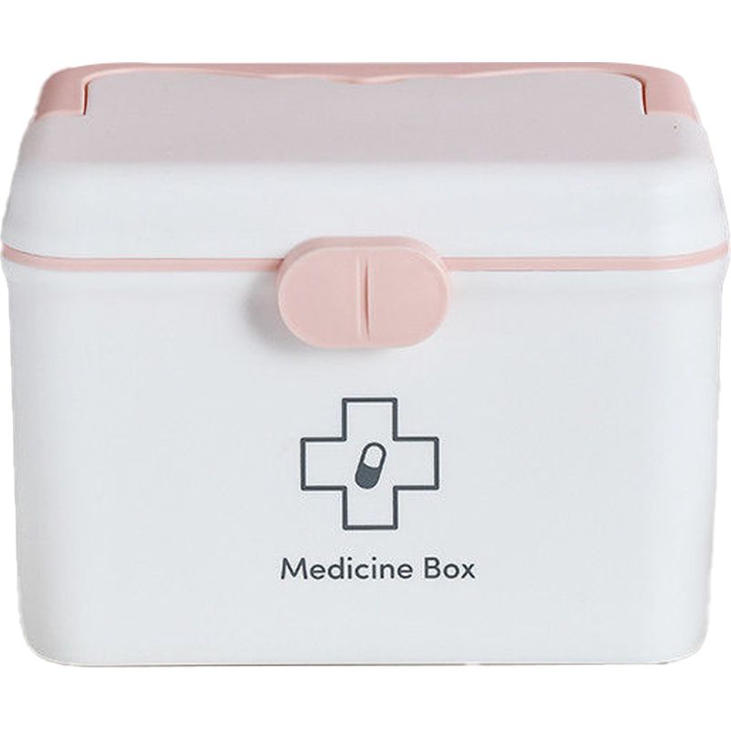 Tragbarer Erste-hilfe-kasten – Medikamentenbox – Für Zuhause, Büro, Auto, Camping – 1 Stück
