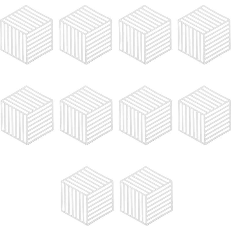 Untersetzer - Sechseckiges, Saugfähiges Getränkeset - Für Tisch, Vase, Kissen, Platzdeckchen - 10 Stück