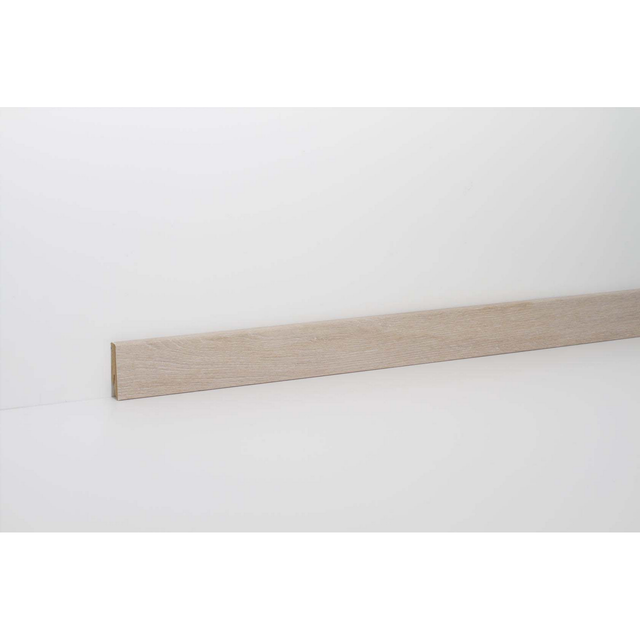 Sockelleiste Eiche Gebürstet Sand 19 mm x 58 mm Länge 2400 mm