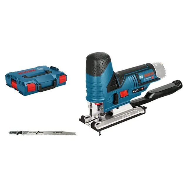 Bosch Professional Akku-Stichsäge GST 12 V-70 in L-Boxx mit Stichsägeblatt